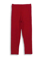 Red Glitter Dotted Leggings