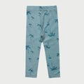 Green tree leggings