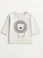 Baby Boys Full Sleeves Lion T-Shirt